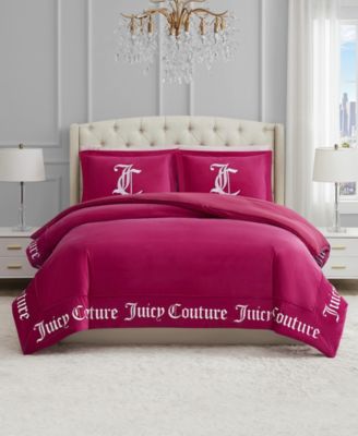 Комплект покрывала Juicy Couture Reversible Velvet, Twin/Twin XL