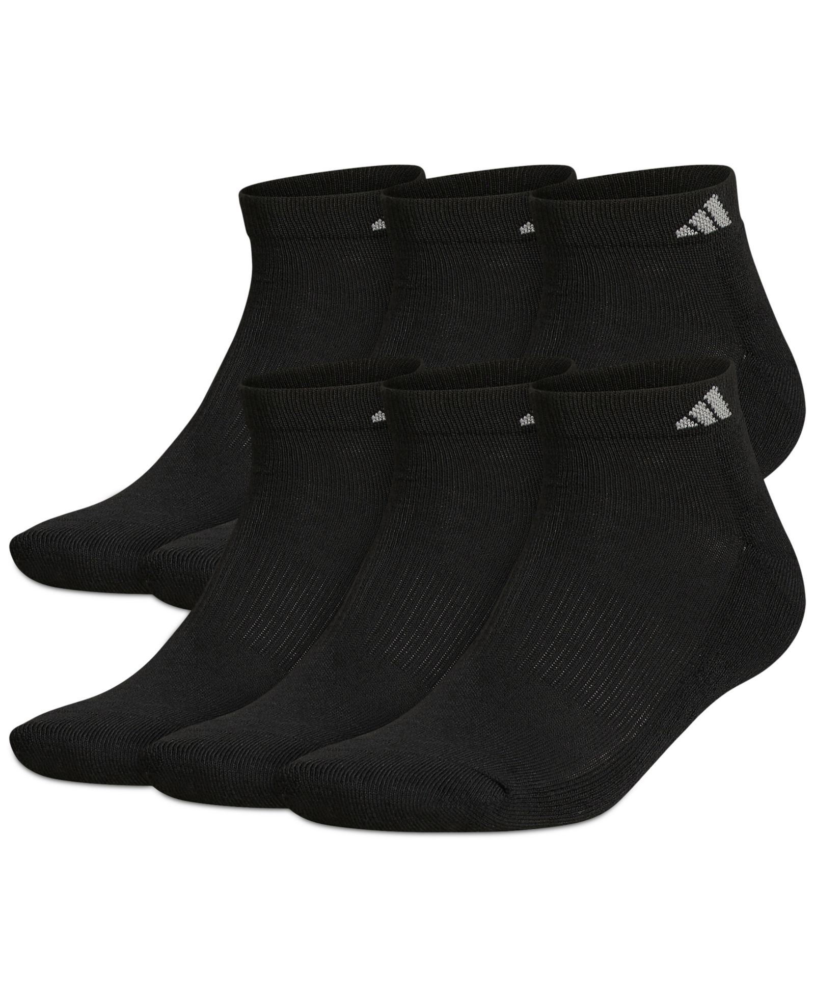 adidas Мужские спортивные носки low cut, комплект из 6 пар