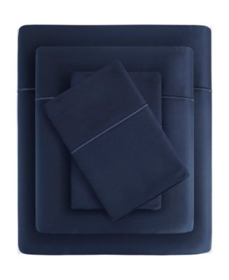 Madison Park 600 Thread Count Pima Cotton Sateen 7-Pc. Sheet Set, Split King