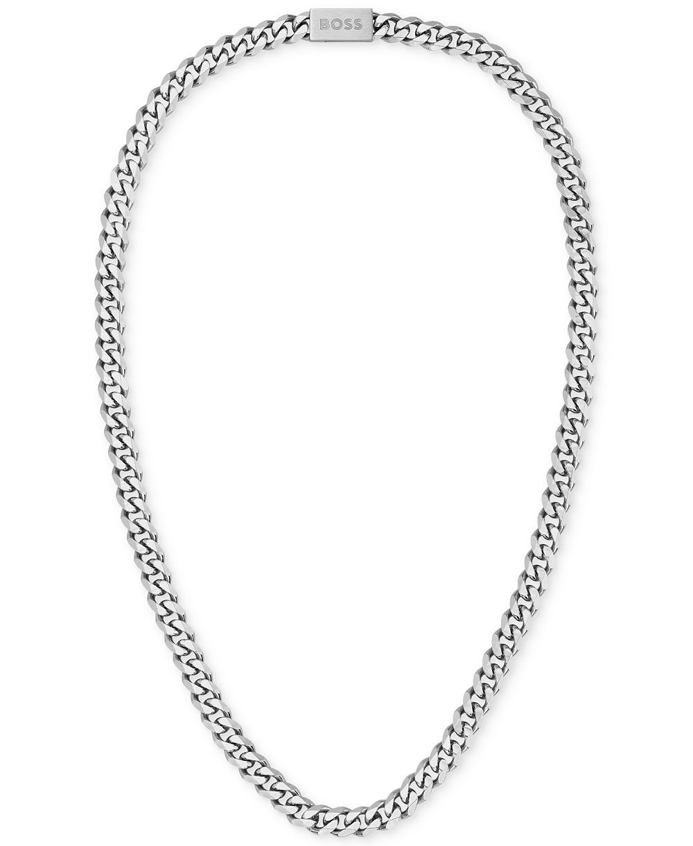 HUGO BOSS Мужское ожерелье из нержавеющей стали 24" Chain Necklace