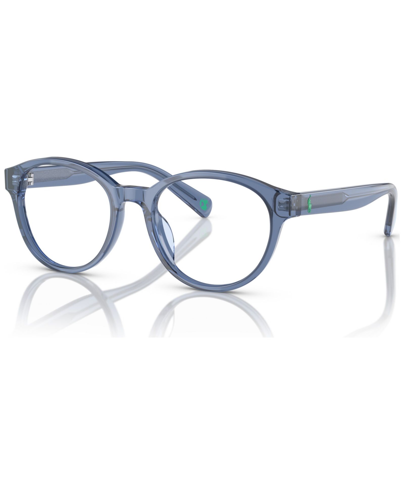 Polo Ralph Lauren Kids Round Plastic PP8546U Kids Eyeglasses(Ages 11-13)