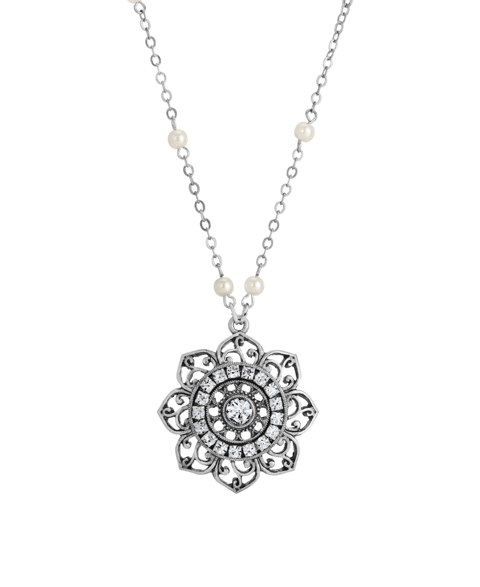Ожерелье 2028 Crystal Flower