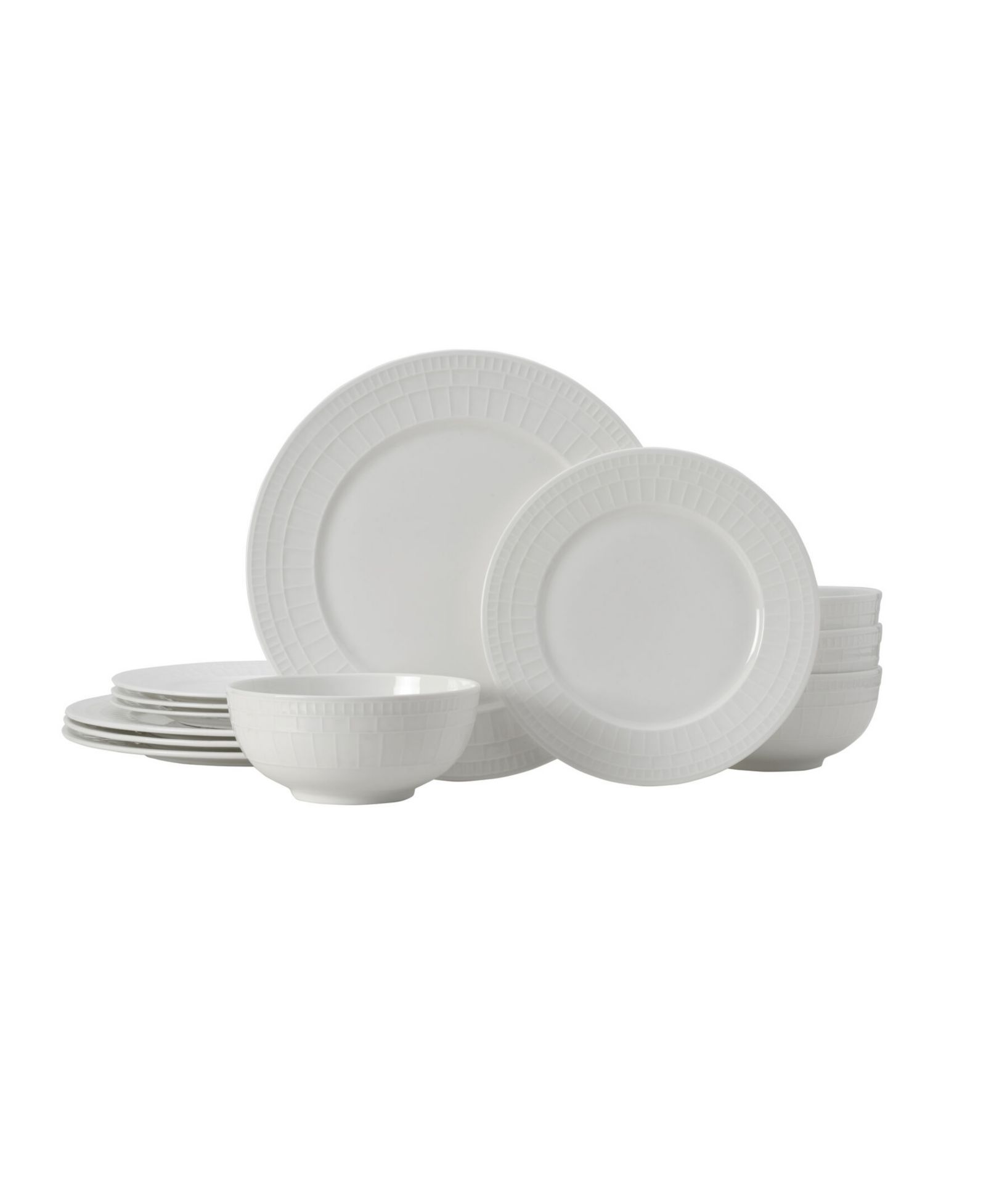 Mikasa Набор столовой Mikasa Lux Bone China 12 Pc., на 4 персоны