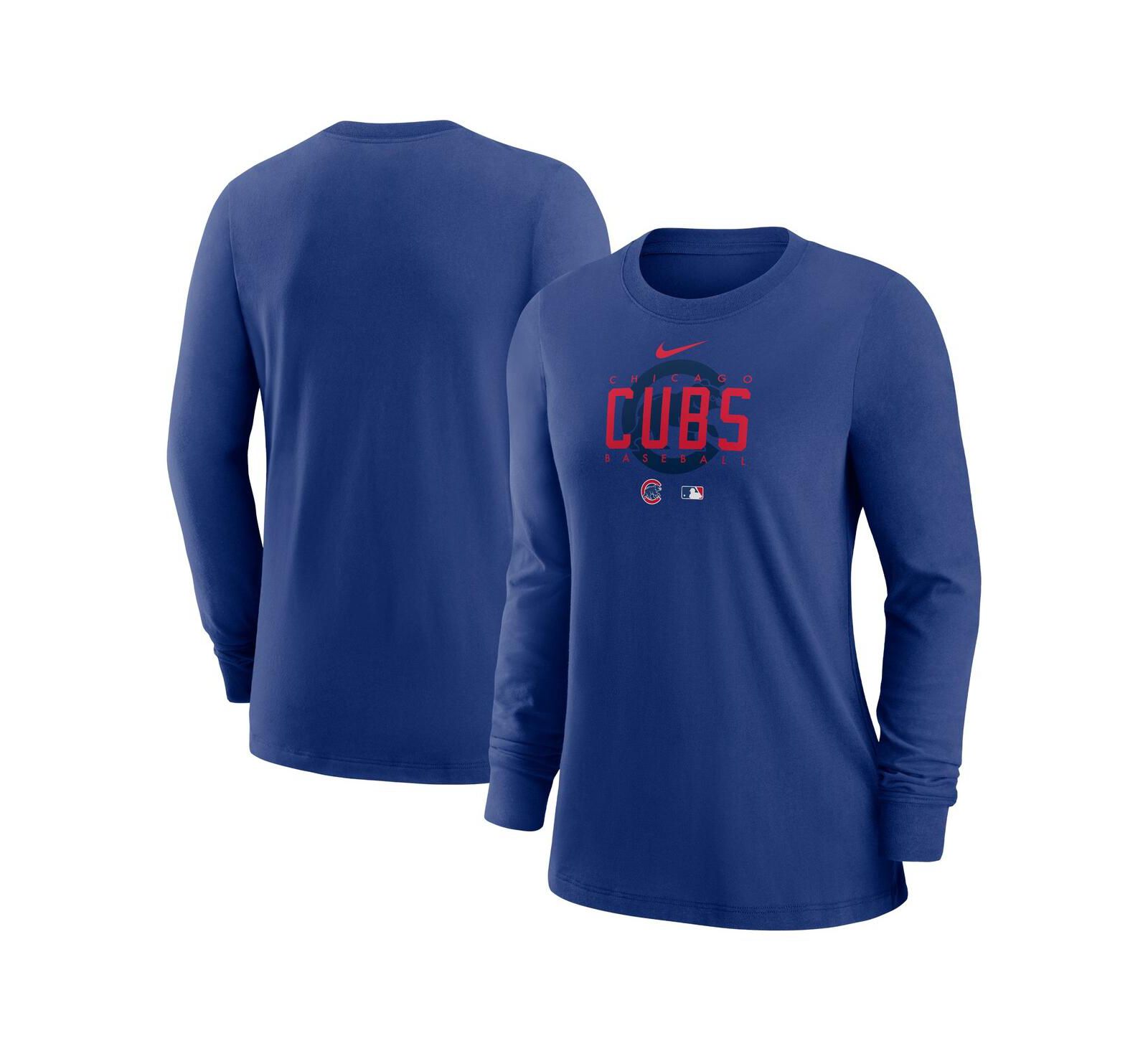 Women's Nike Royal Chicago Cubs Authentic Collection Legend Performance Long Sleeve T-shirt