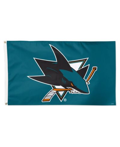 Флаг Wincraft San Jose Sharks 3' x 5' Primary Logo Single-Sided