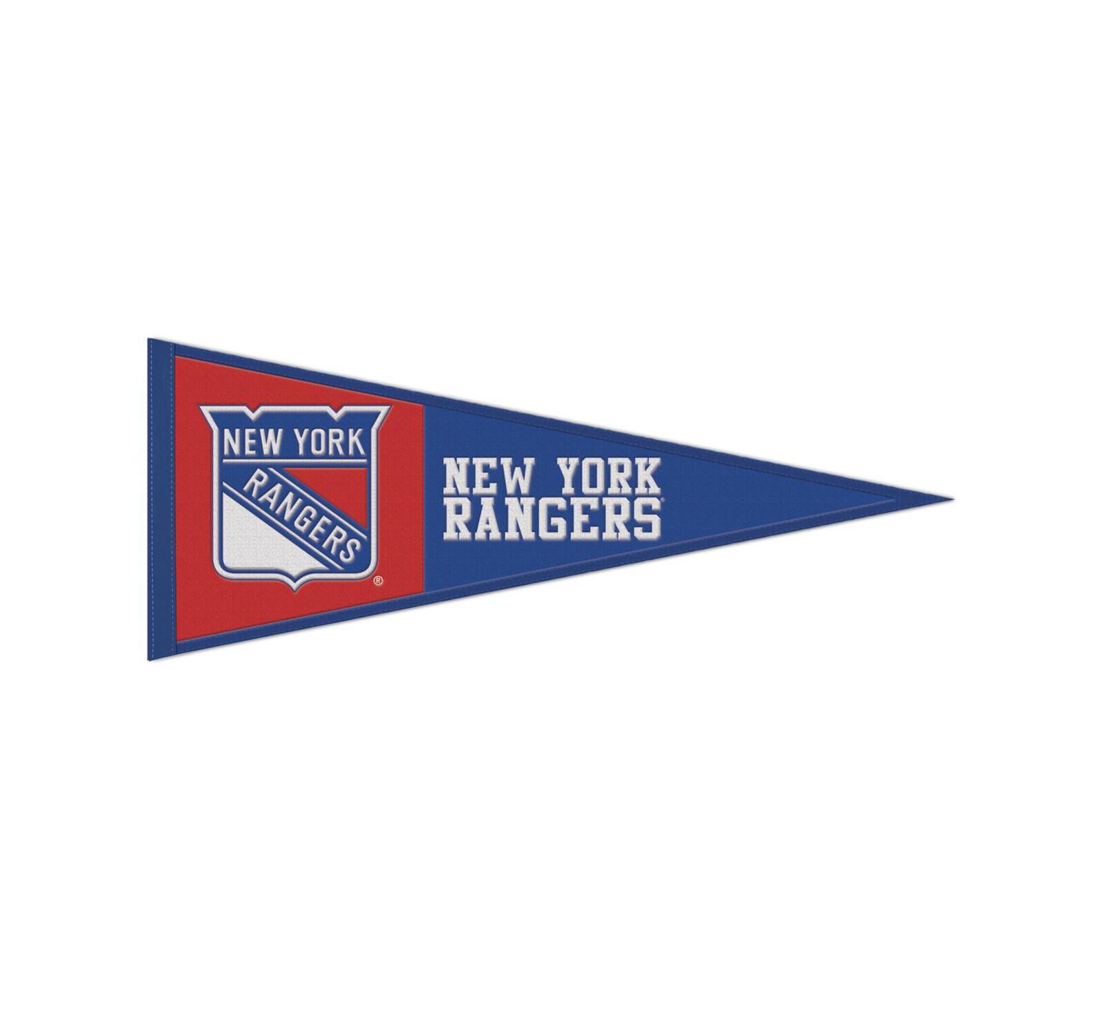 Wincraft New York Rangers 13" x 32" Wool Primary Logo Pennant