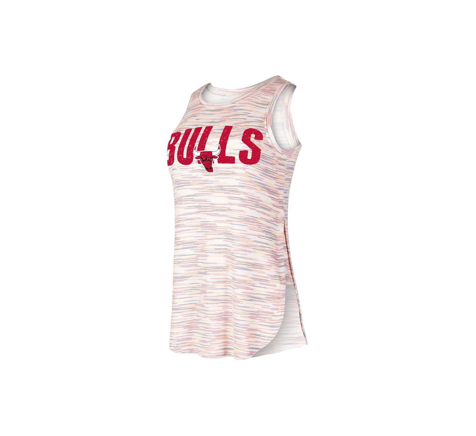 Женская майка Concepts Sport White Chicago Bulls Sunray