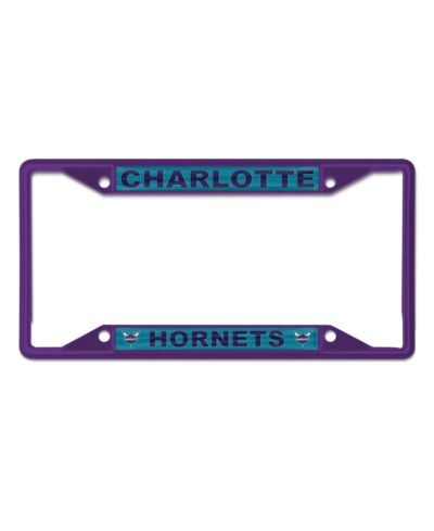 Wincraft Charlotte Hornets Chrome Color License Plate Frame