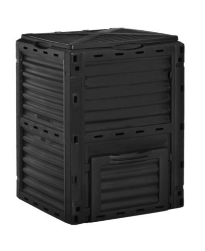 Садовый компостный бак Outsunny 80 Gallon, контейнер для компоста для улицы