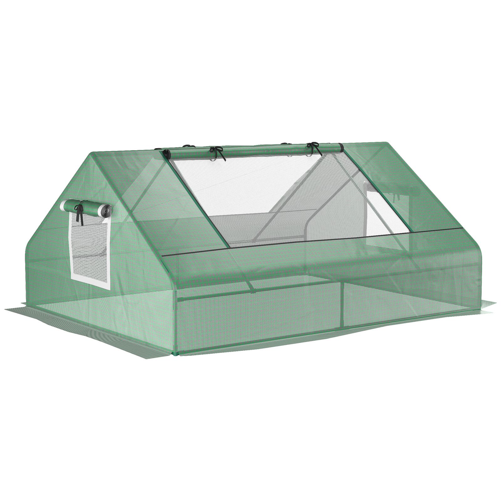 Outsunny Mini Tunnel house, садовый навес с Zipper Windows