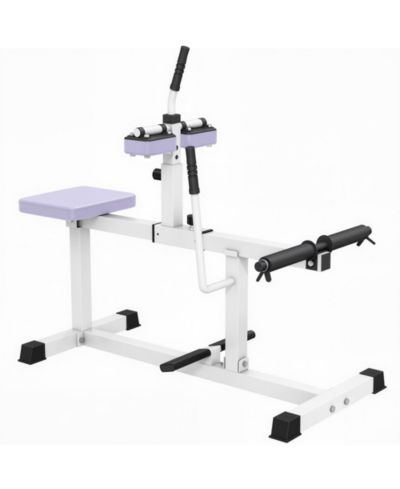 Soozier Seated Calf Raise Thighs Lower Leg Exercise Machine for Home Gym,