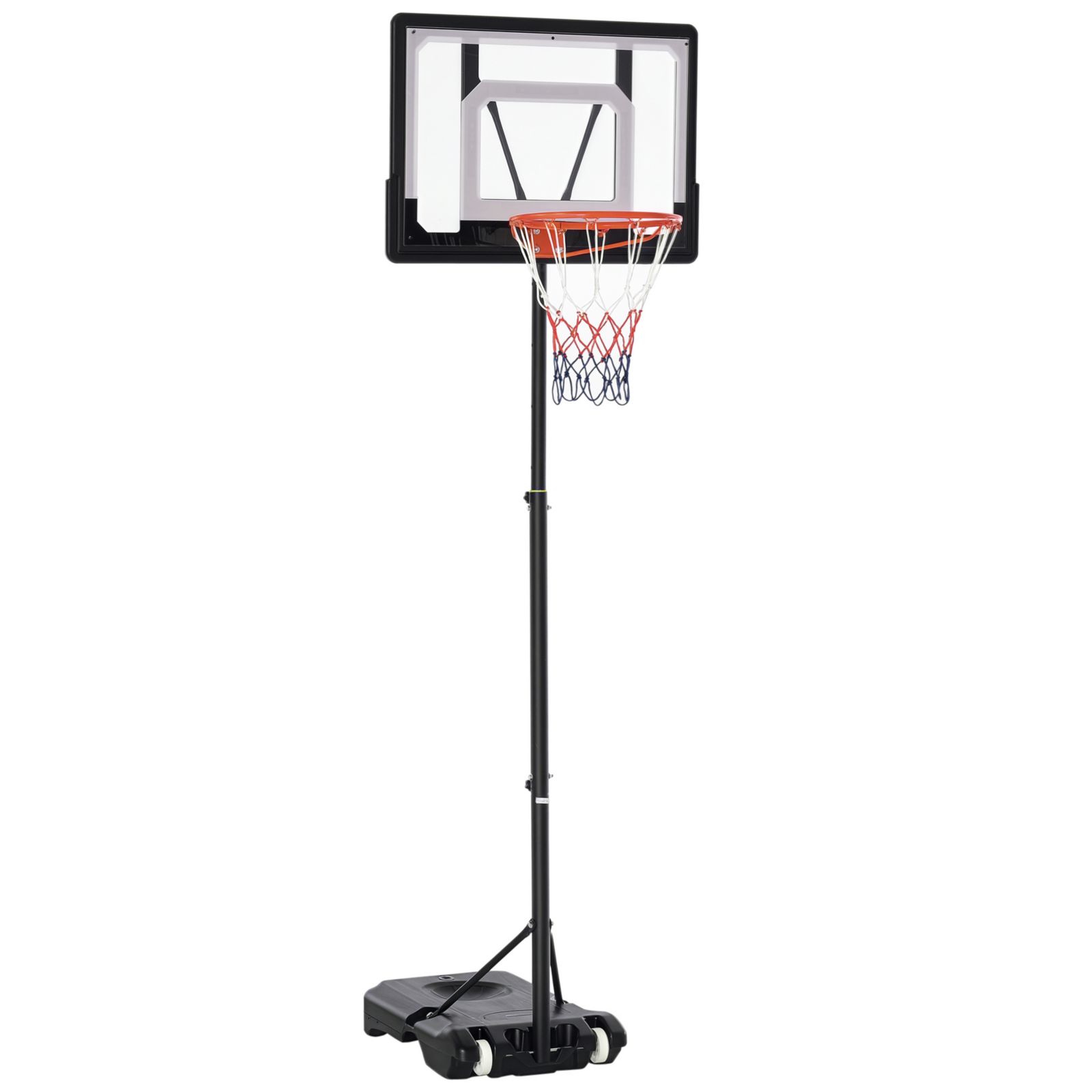 Soozier Basketball Sd for Kids and Height Adjustable w/ Fillable Bottom Base