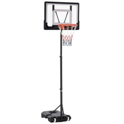Soozier Basketball Sd for Kids and Height Adjustable w/ Fillable Bottom Base