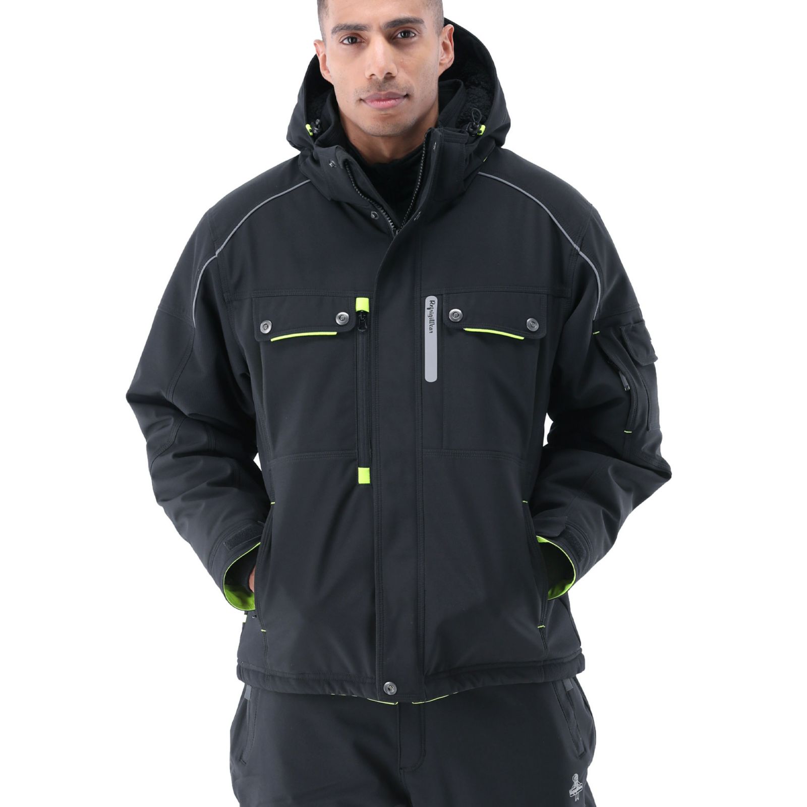 RefrigiWear Men's Extreme Hooded Jacket