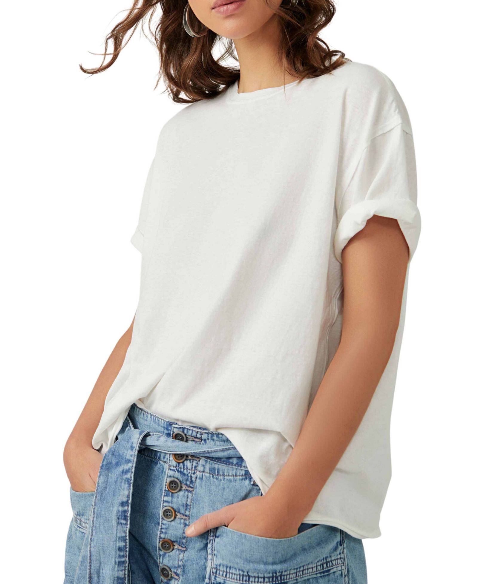 Free People Women's We The Free Nina Cotton T-Shirt