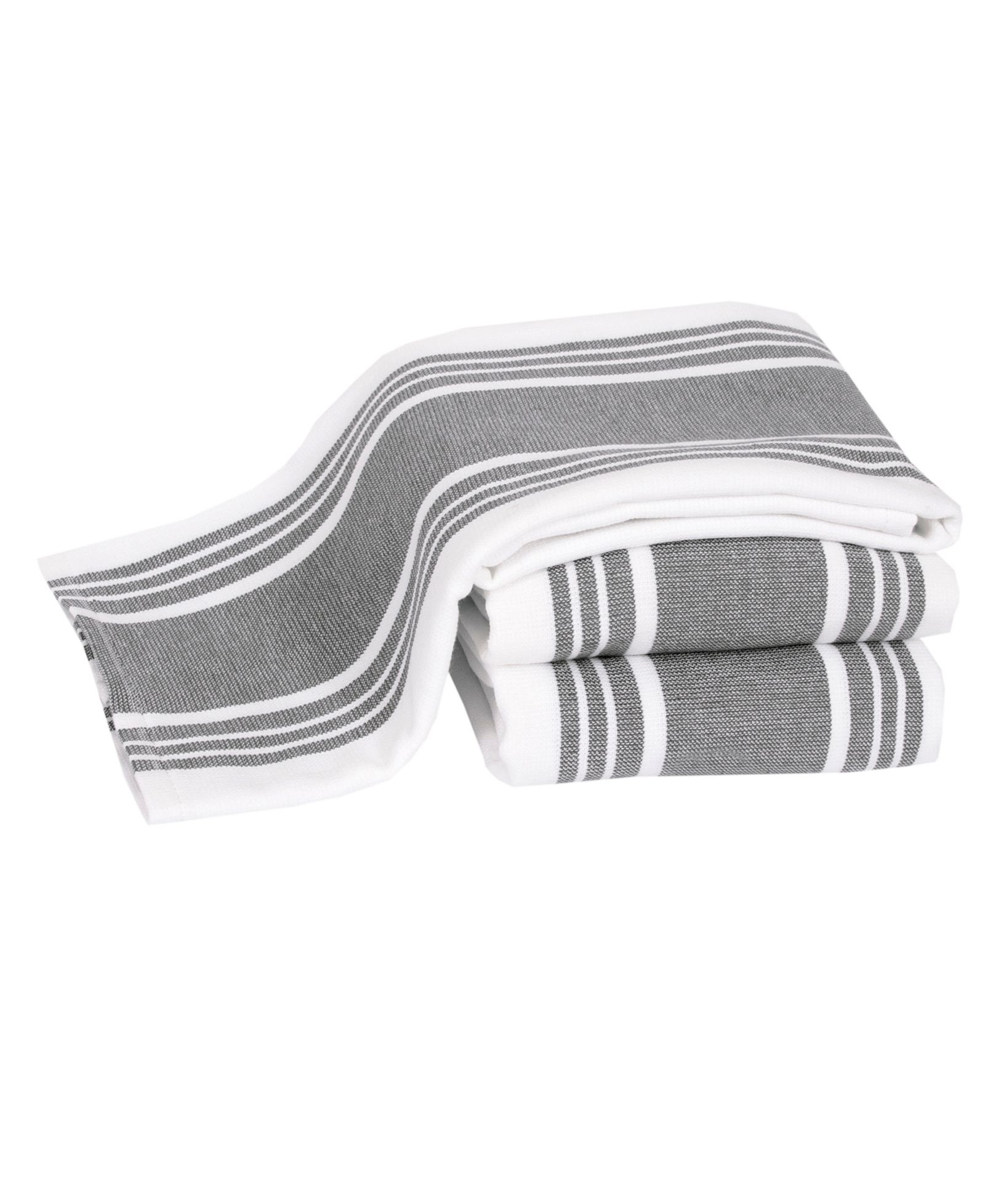 All-Clad Stripe Dual Sided Woven Kitchen Towel, Set of 3