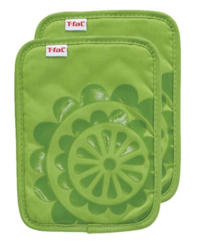 T-Fal Набор прихваток из силикона и хлопка Medallion Print, 2 шт.