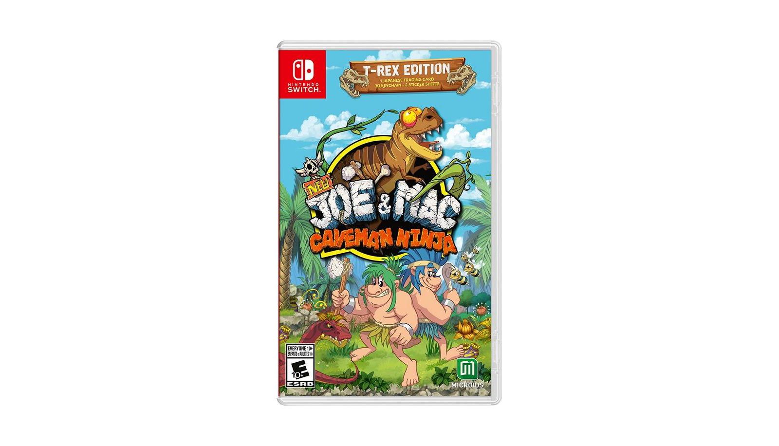 NSW - NEW JOE & MAC CAVEMAN NINJA T-REX EDITION