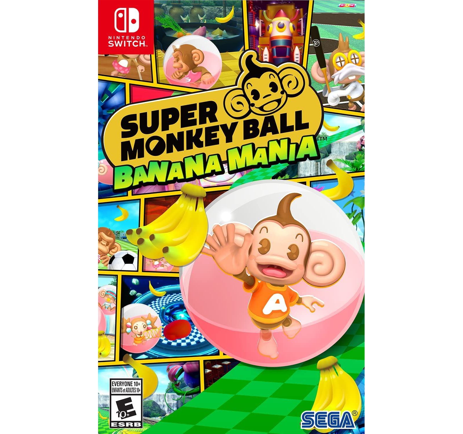 Sega Super Monkey Ball Banana Mania Arcade Adventure Standard Nintendo Switch