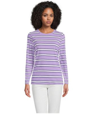 Soft amethyst/navy stripe