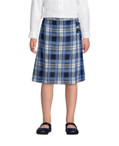 Clear blue plaid