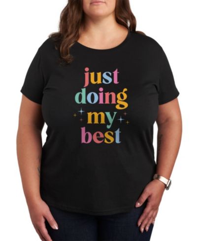 Hybrid Apparel Графическая футболка Mother's Doing My Best Plus Size