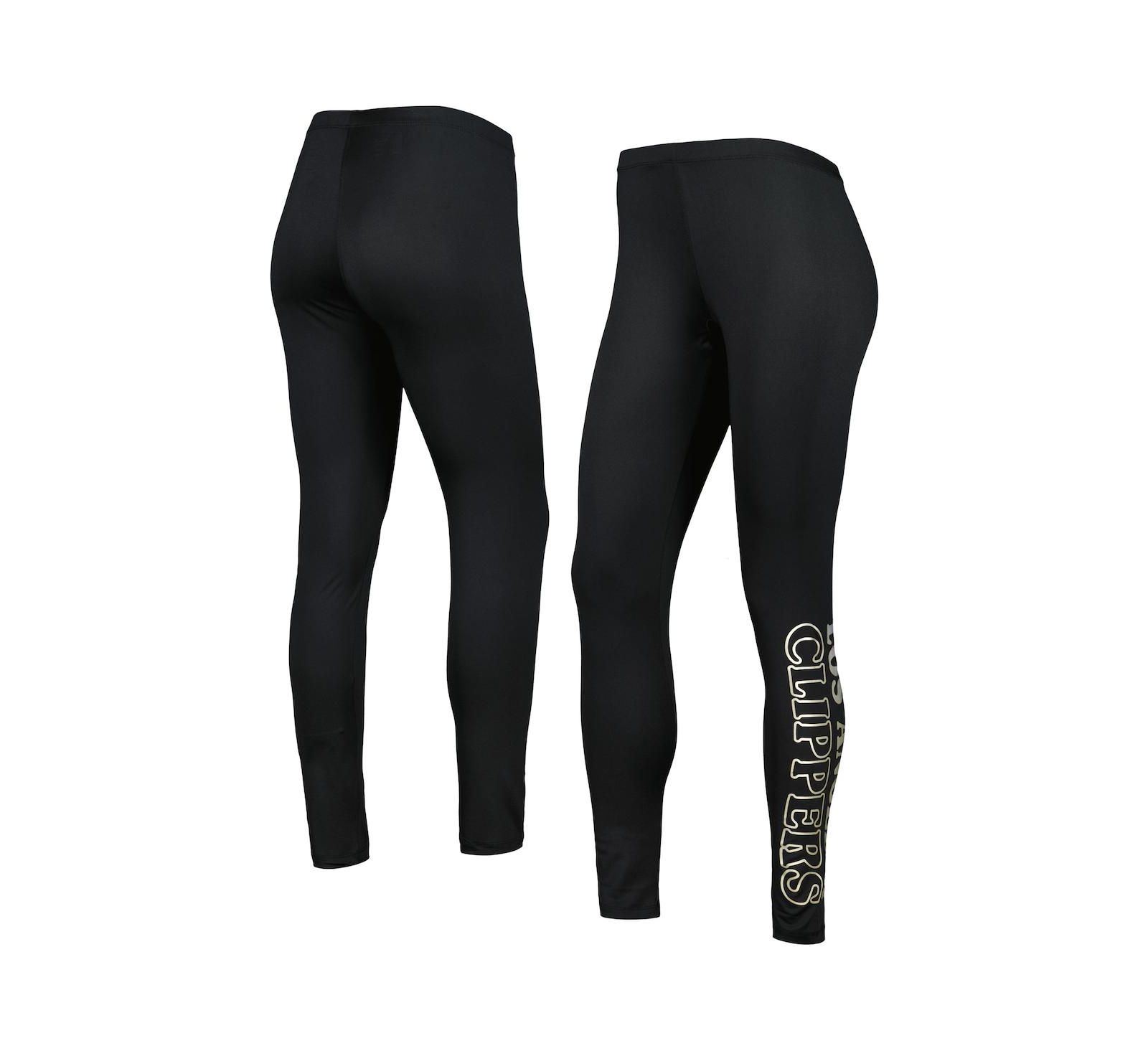 Women's G-III 4Her by Carl Banks Black LA Clippers Stadium Leggings