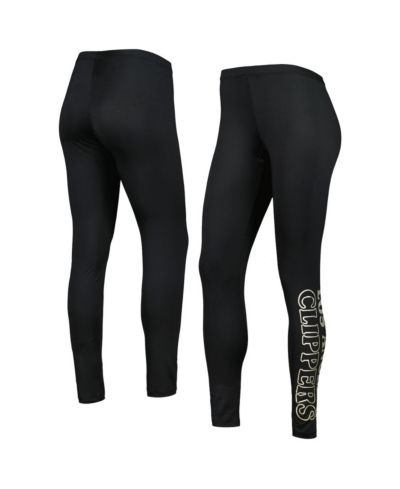 Women's G-III 4Her by Carl Banks Black LA Clippers Stadium Leggings
