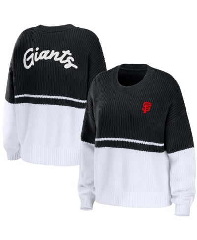 Женский джемпер WEAR by Erin Andrews San Francisco Giants, черный, белый