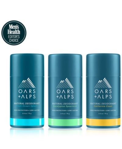 Набор дезодорантов Oars + Alps без алюминия, 3 шт.