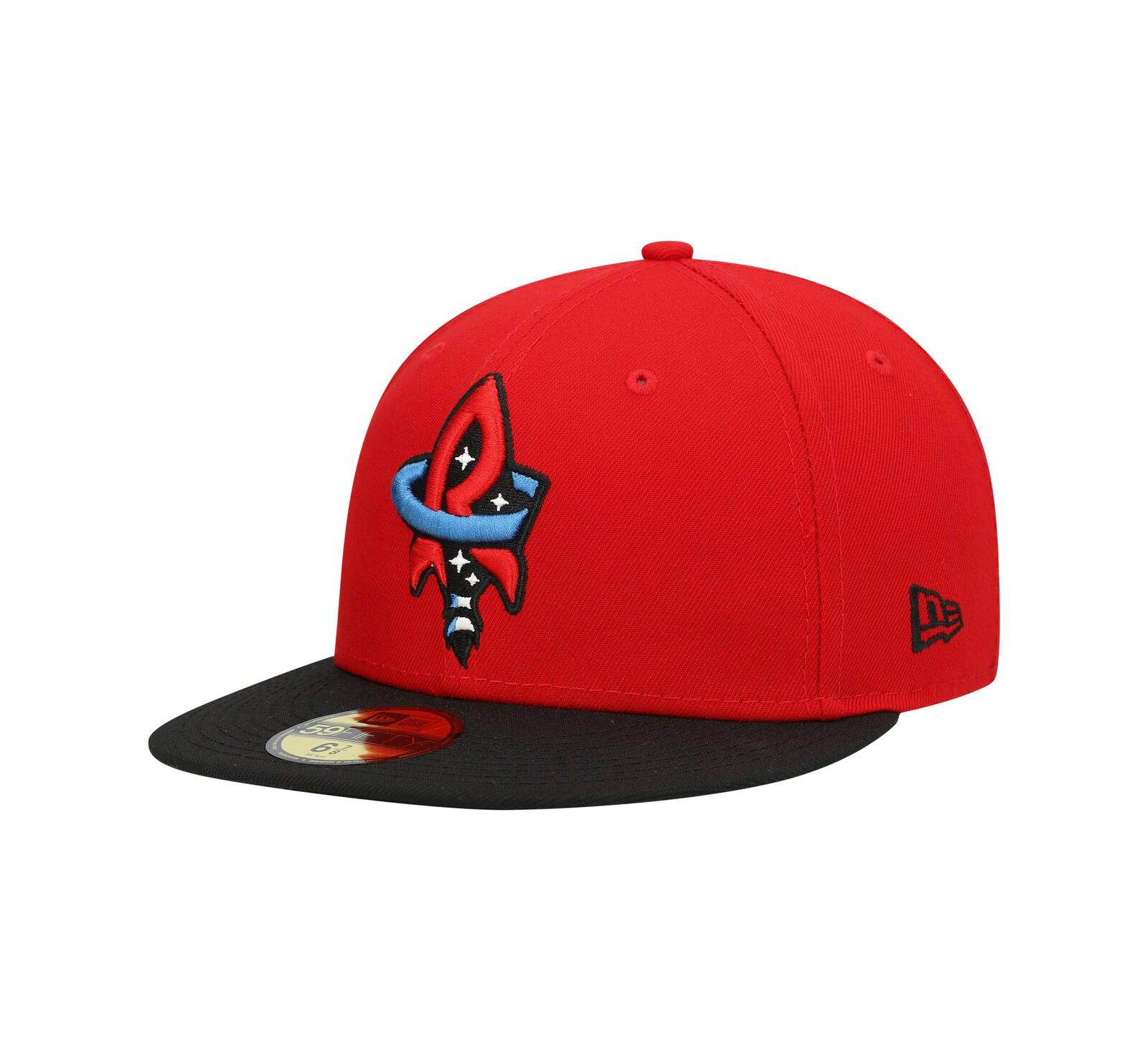Мужская кепка New Era Red Rocket City Trash Pandas 59FIFTY
