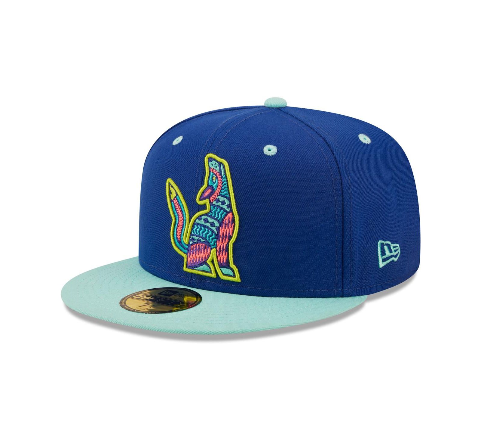 Мужская кепка New Era 59FIFTY Fitted Sonadores de Hillsboro Copa De La Diversion, Blue, Mint