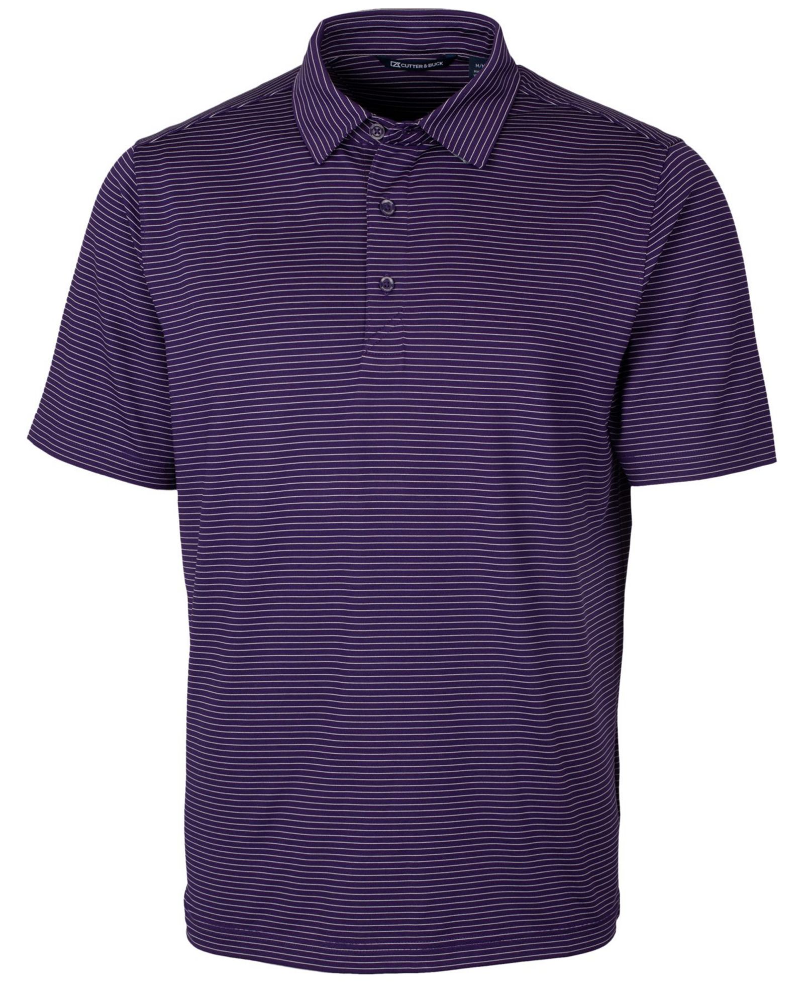 Мужская поло рубашка Cutter & Buck Forge Pencil Stripe Stretch