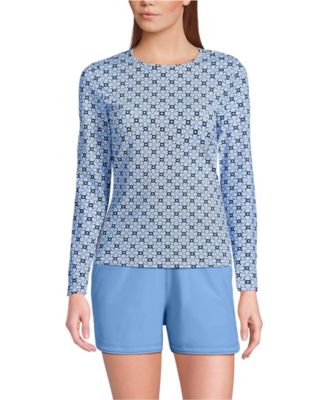 Soft cloud blue poppy floral