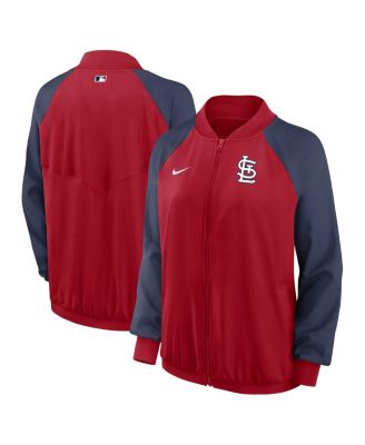 Женская куртка Nike Red St. Louis Cardinals Authentic Collection Performance Full-Zip