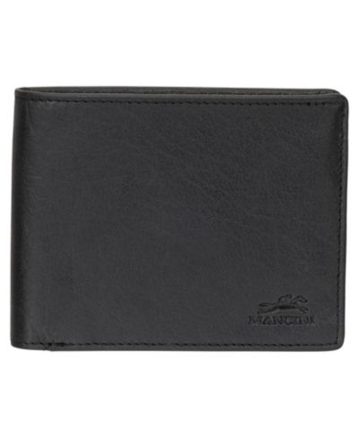 Mancini Men's Buffalo RFID Secure Billfold Wallet
