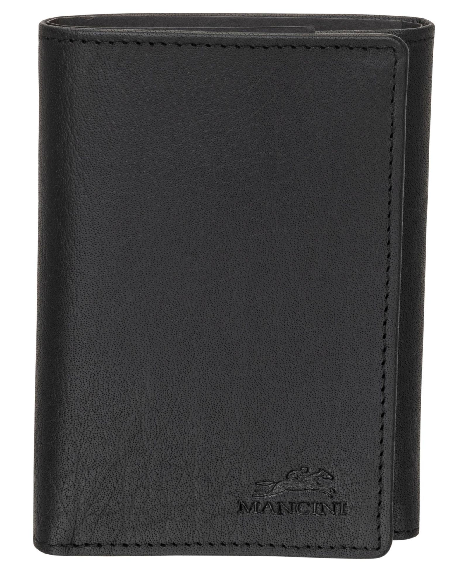 Mancini Мужской кожаный кошелек Buffalo RFID Secure Trifold