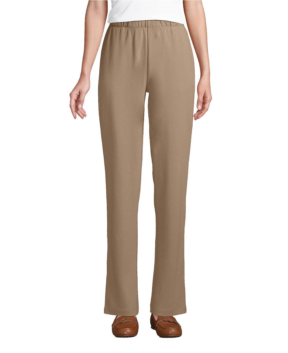 Lands' End Women's Sport Knit High Rise Pants