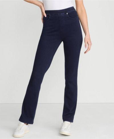 Lands' End Женские Tall Starfish High Rise Denim прямые джинсы