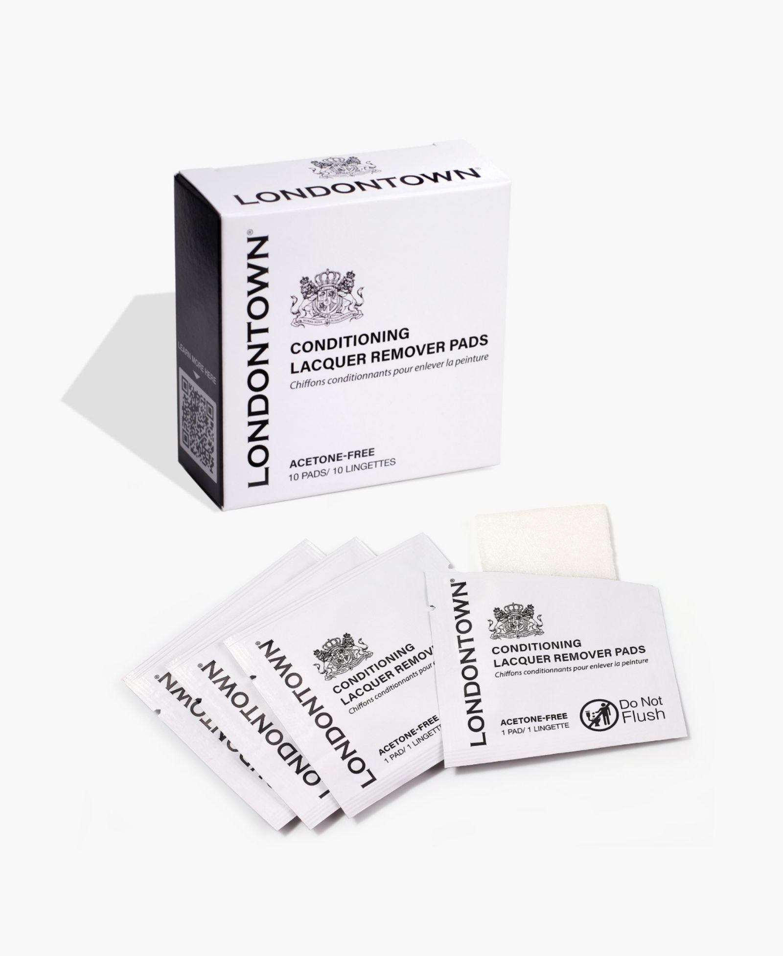 Набор салфеток для снятия лака Londontown Conditioning