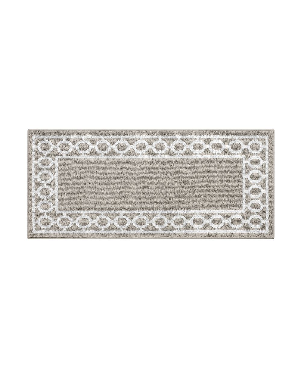 Jean Pierre Christine Trellis Border Tufted Runner Rug, 26" x 60"