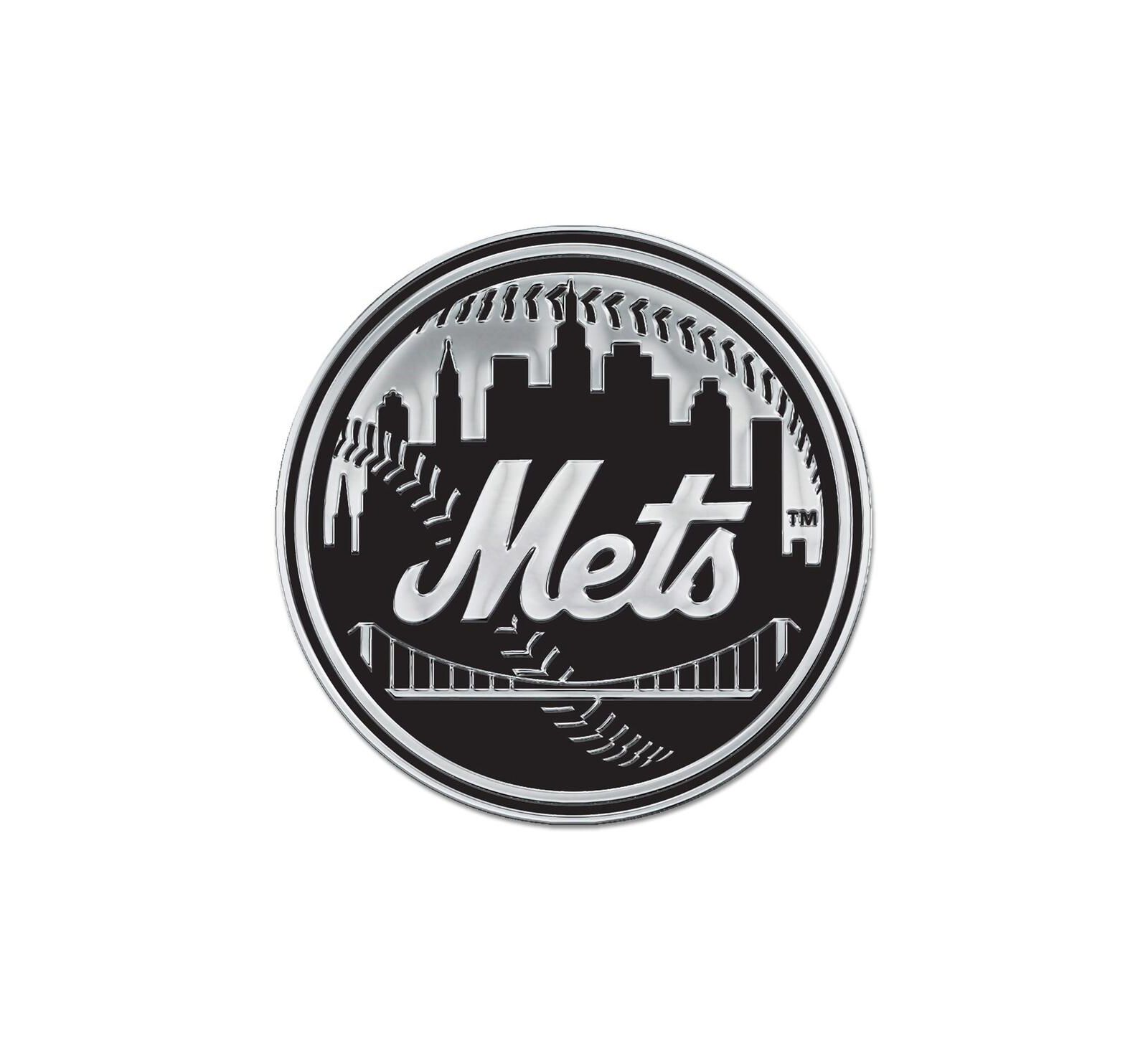 Wincraft New York Mets Team Chrome Car Emblem