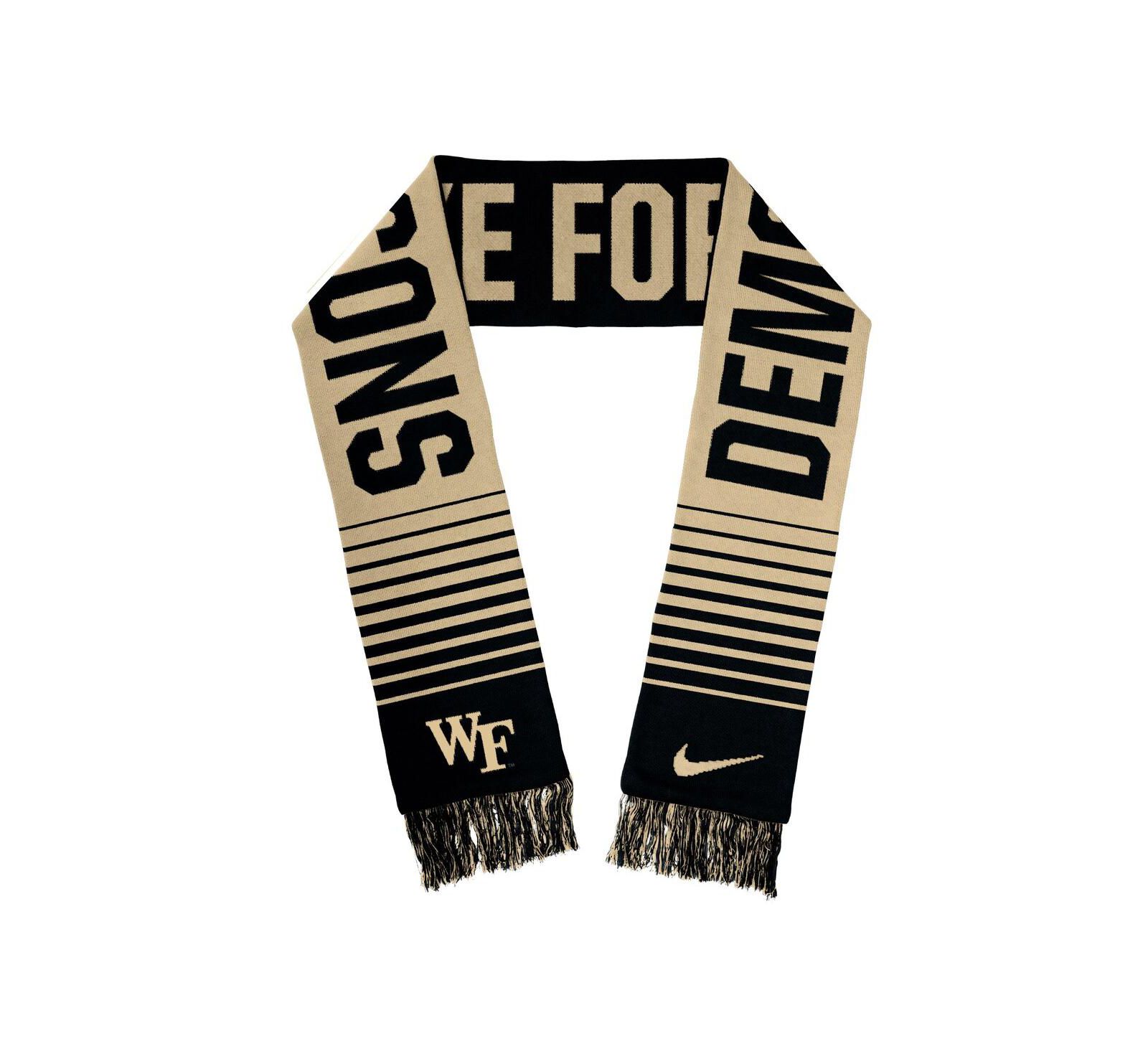 Шарф Nike Wake Forest Demon Deacons Rivalry Local Verbiage для мужчин и женщин