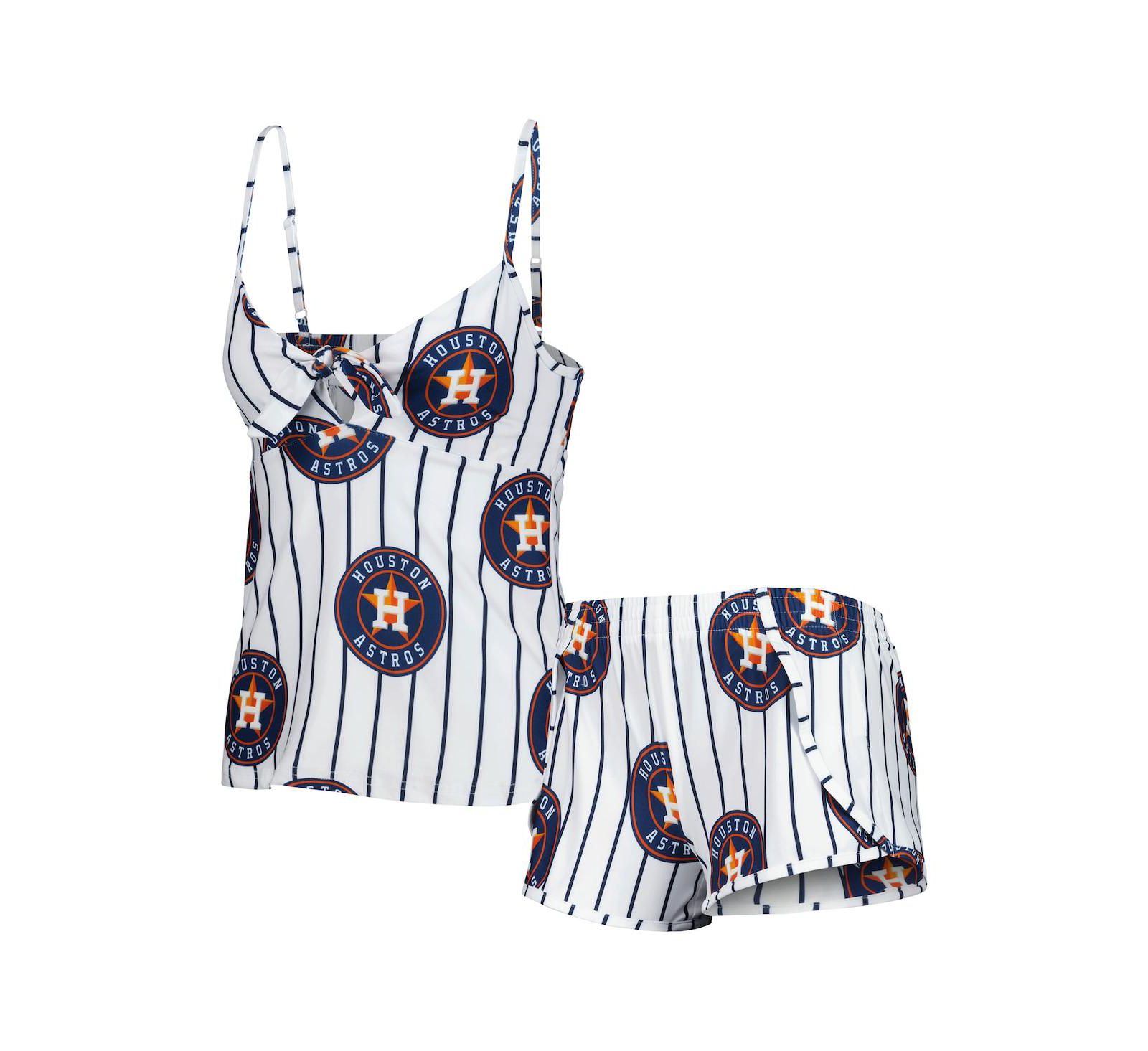 Женский комплект из топа и шорт Concepts Sport Houston Astros