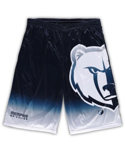 Мужской Fanatics Navy Memphis Grizzlies Big and Tall Graphic Shorts