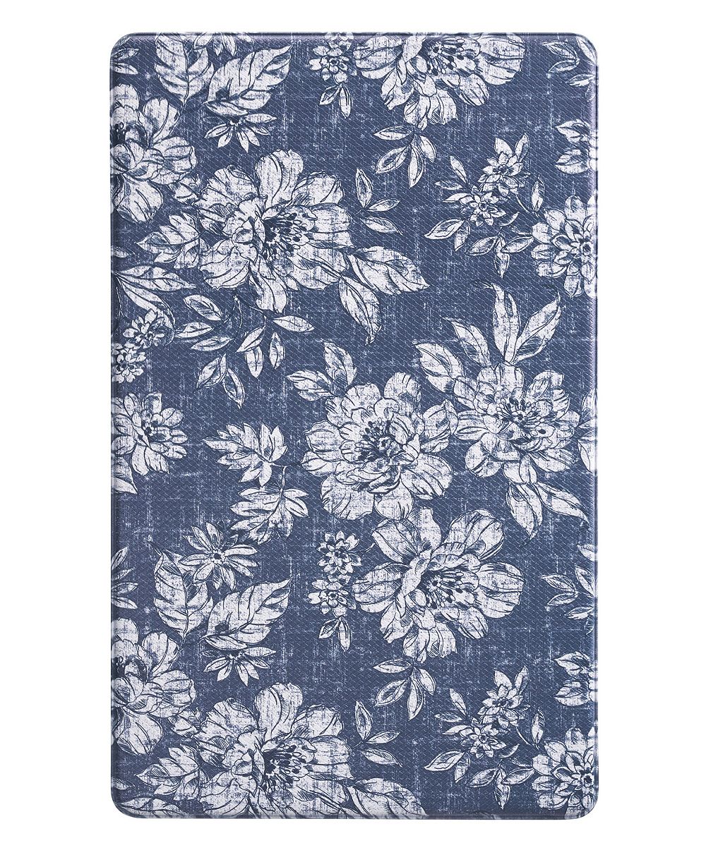 Laura Ashley Iris Wellness Mats, 17.5" x 32"