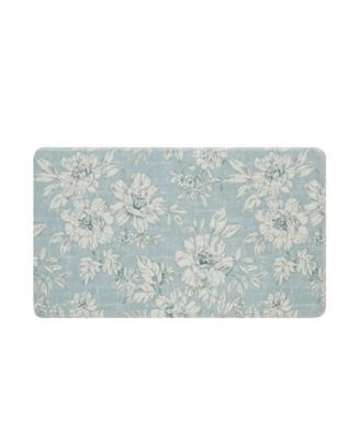 Laura Ashley Iris Wellness Mats, 17.5" x 32"
