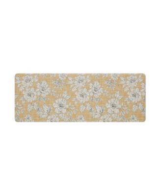 Laura Ashley Iris Wellness Mats, 17.5" x 48"