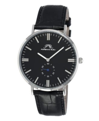 Porsamo Bleu Men's Henry Genuine Leather Band Watch 842CHEL