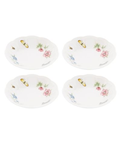 Lenox Butterfly Meadow Fruit Bowls, Set of 4